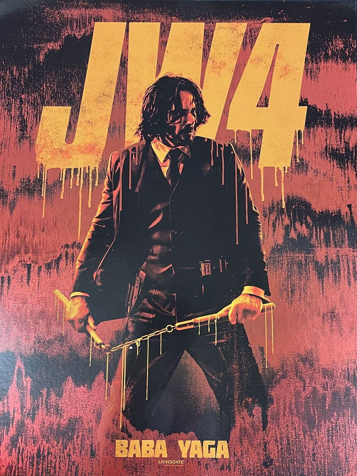 John Wick 4 posters