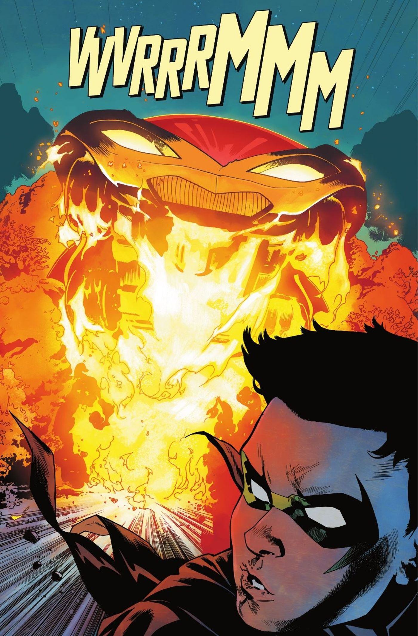 Comic Nezha Batmobile Fire DC