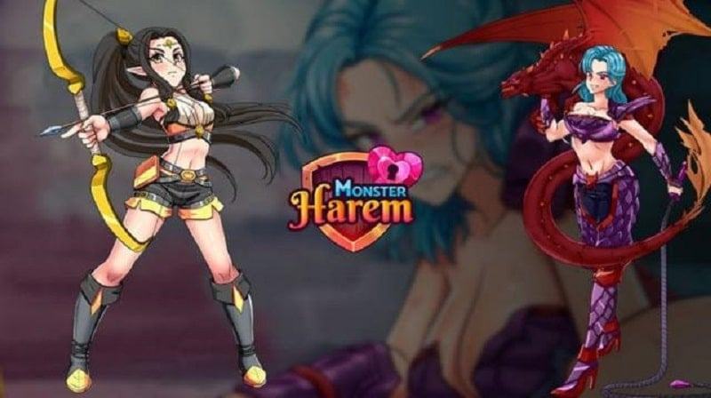 Monster Harem MOD APK (God mode, High DMG, XP, Steps) 1.8.1