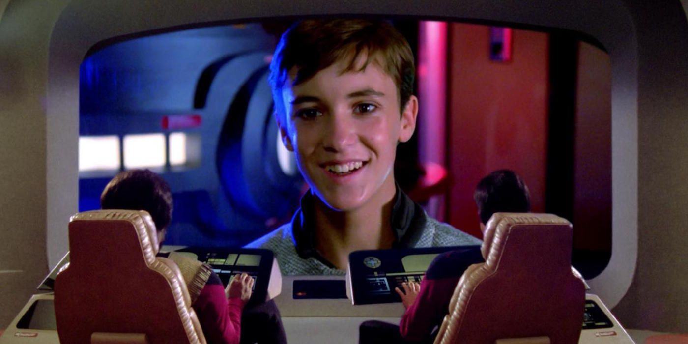 Wil Wheaton as Wesley Cruther in 'Star Trek: The Next Generation'