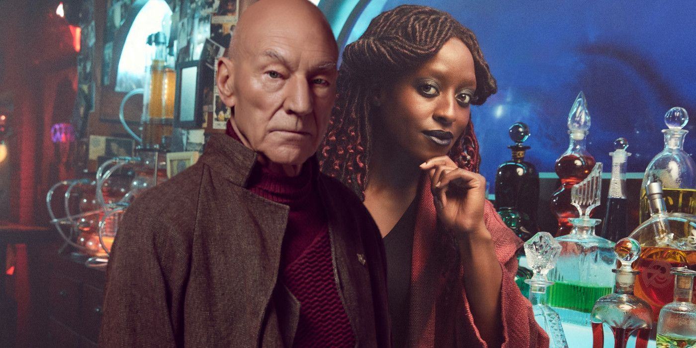 Jean-Luc Picard and Guinan Jr.  in Picard Part 2