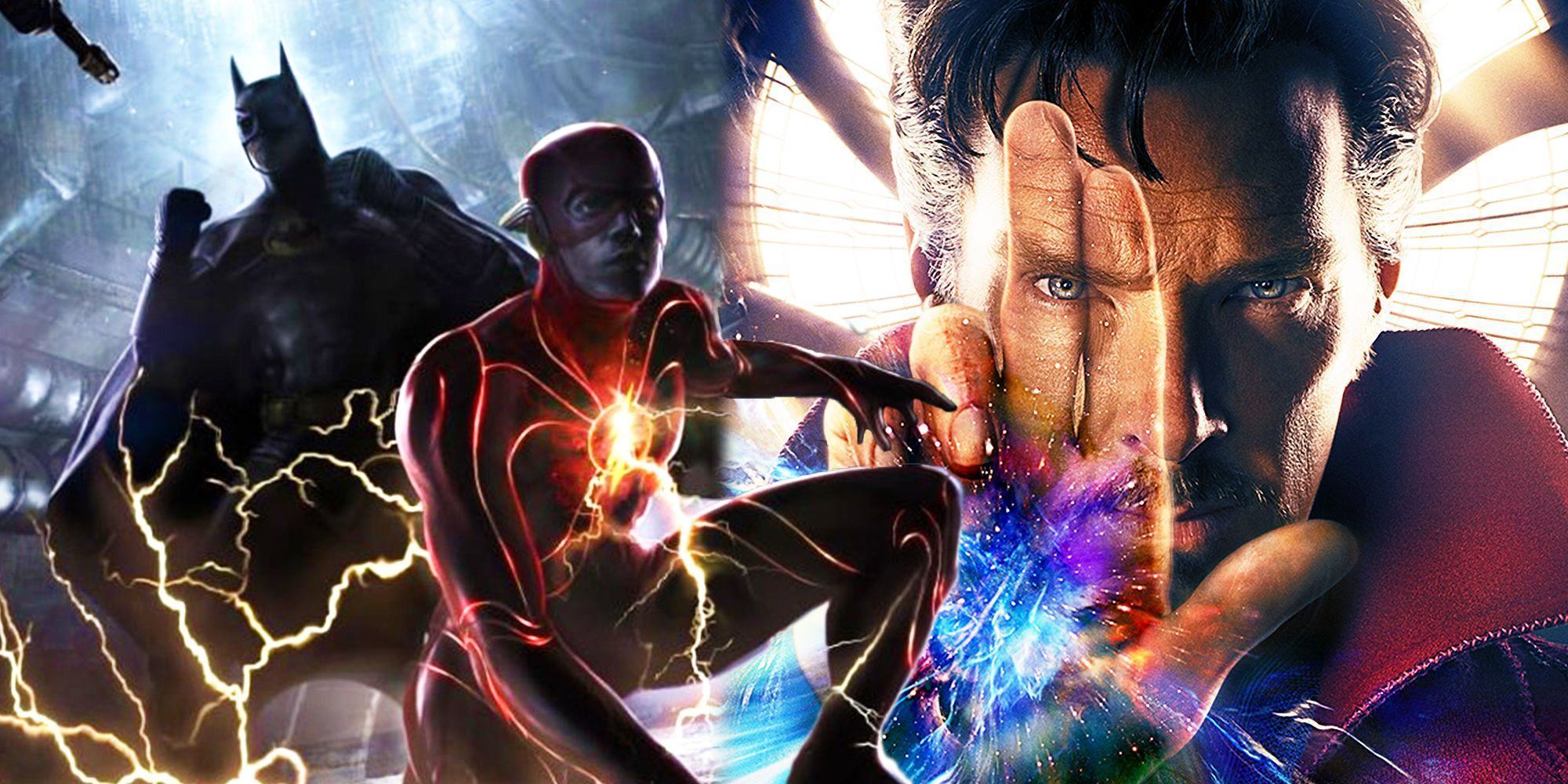 DCEU's The Flash Multiverse and Mad Multiverse's Doctor Strange