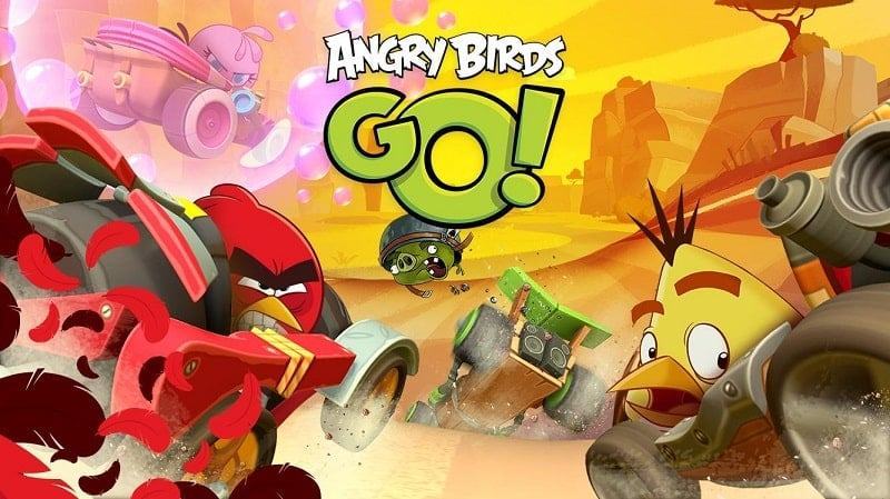 Angry Birds Go! MOD APK (Unlimited coins, gems) 2.9.2