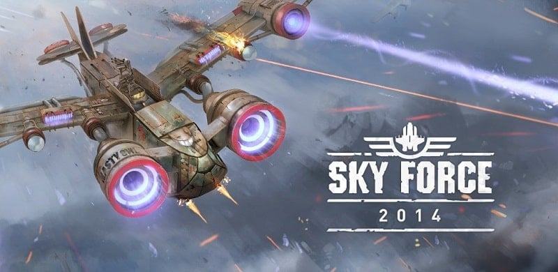 Sky Force 2014 MOD APK (Unlimited stars) 1.44