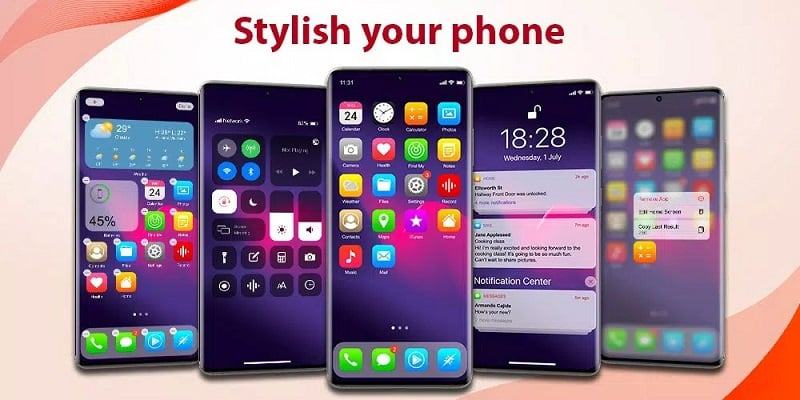 Launcher iPhone MOD APK (Premium unlocked) 8.8.0