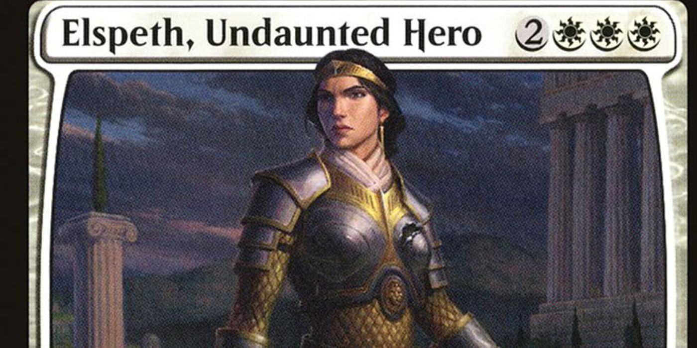 Elspeth . indomitable hero card