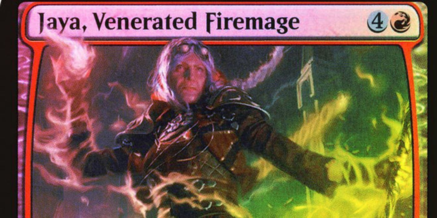 Jaya's revered fire mage card