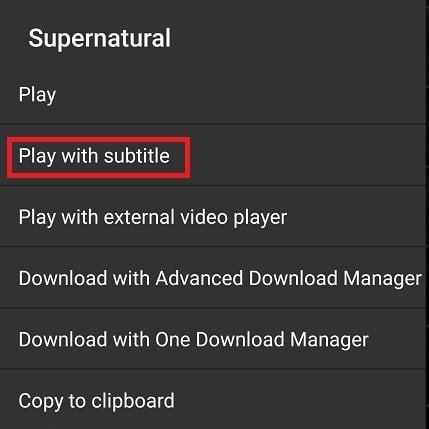 Set Netflix Premium subtitles