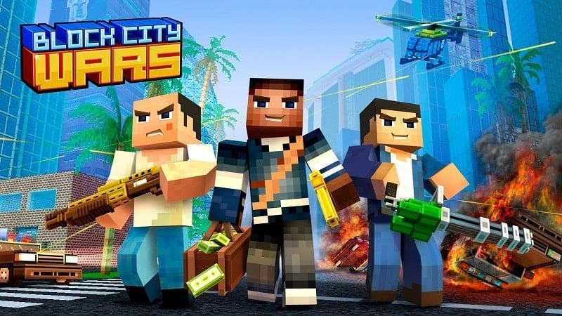 Block City Wars MOD APK (Unlimited money, ammo) 7.2.3