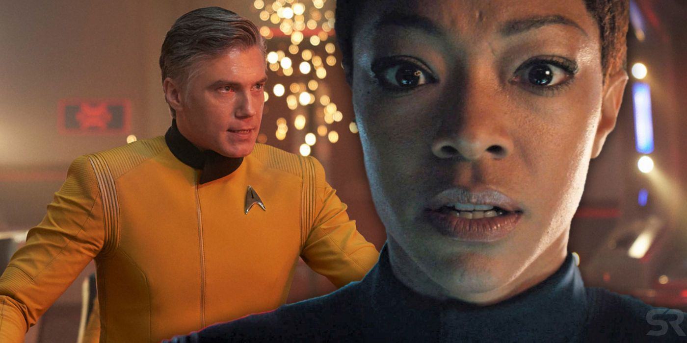 Explore Star Trek Michael Burnham and Christopher Peck