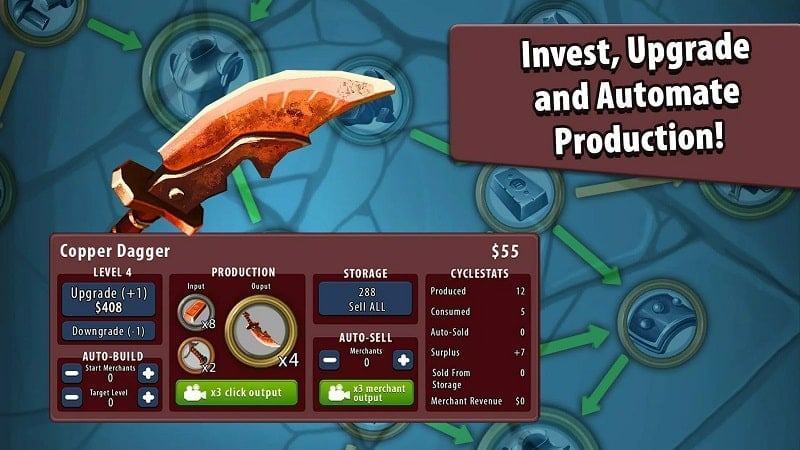 Create a free idle clicker