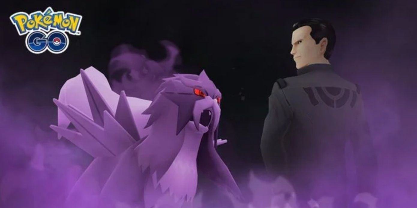 Shadow Entei roars next to Giovanni in Pokemon GO trailer