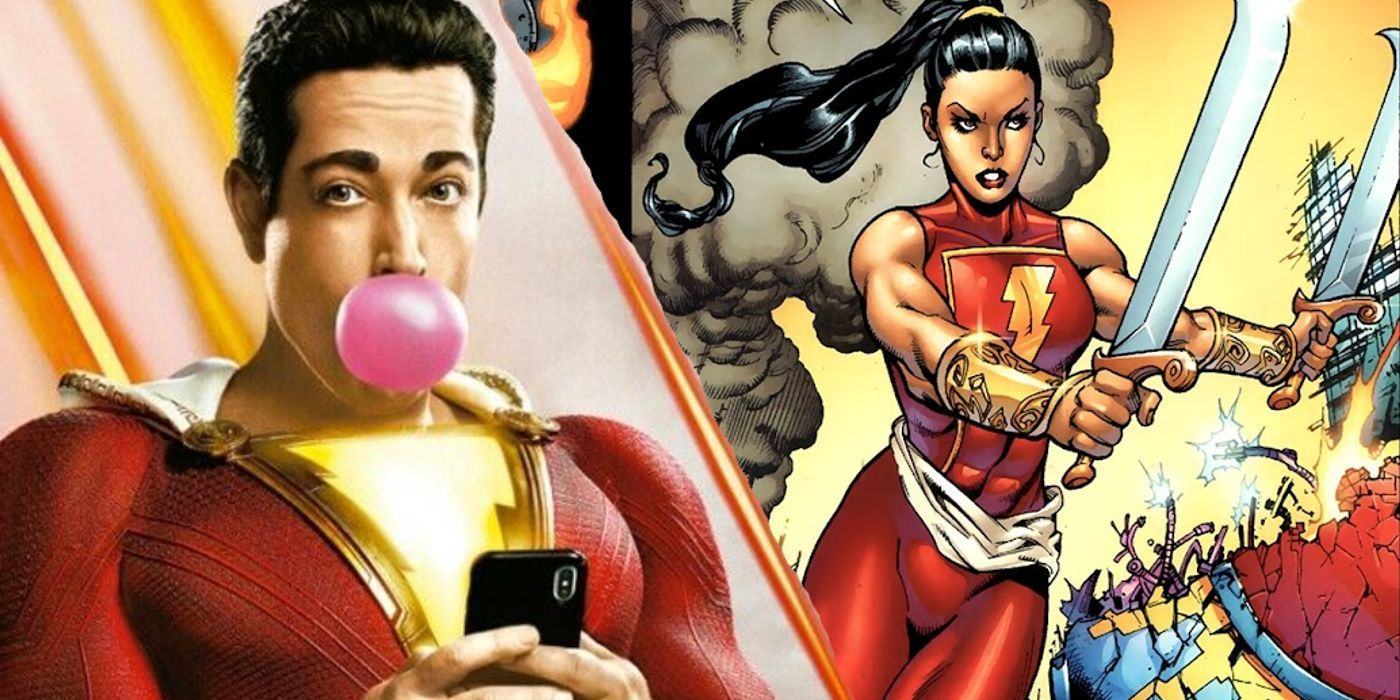 Sahar Shaheen and Billy Batson Shazam