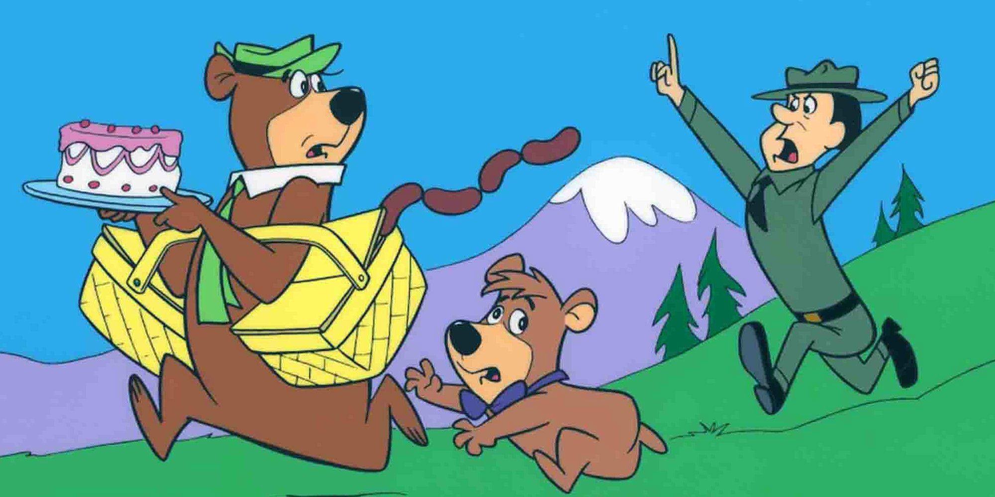 Yogi Bear Cartoon Food