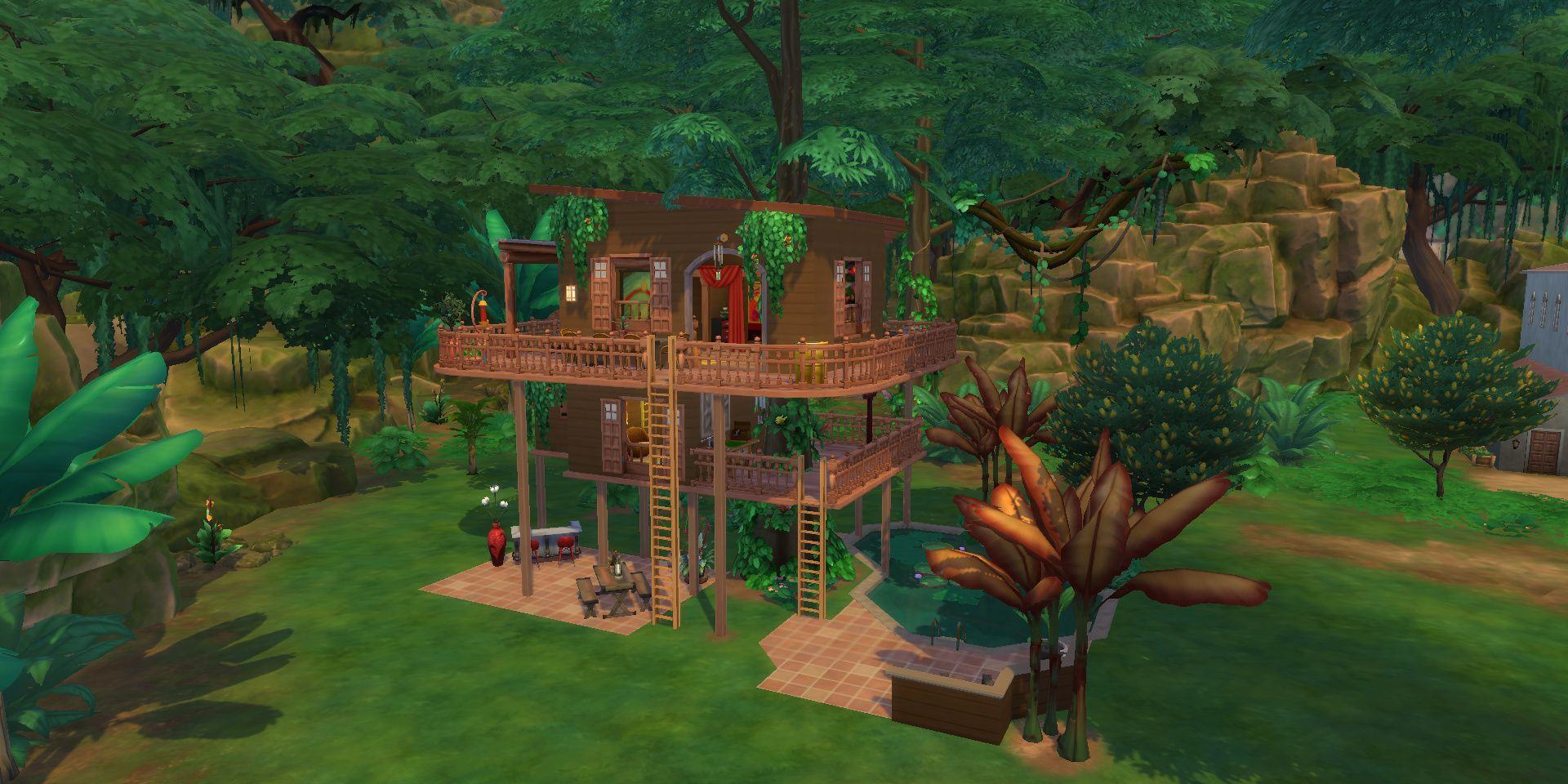 The Sims 4 . Tree House 