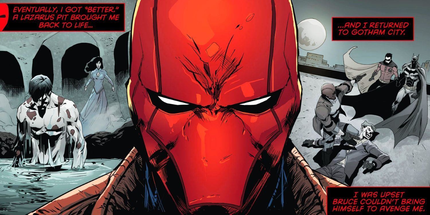 Red Hood recounts his roots in the comics.