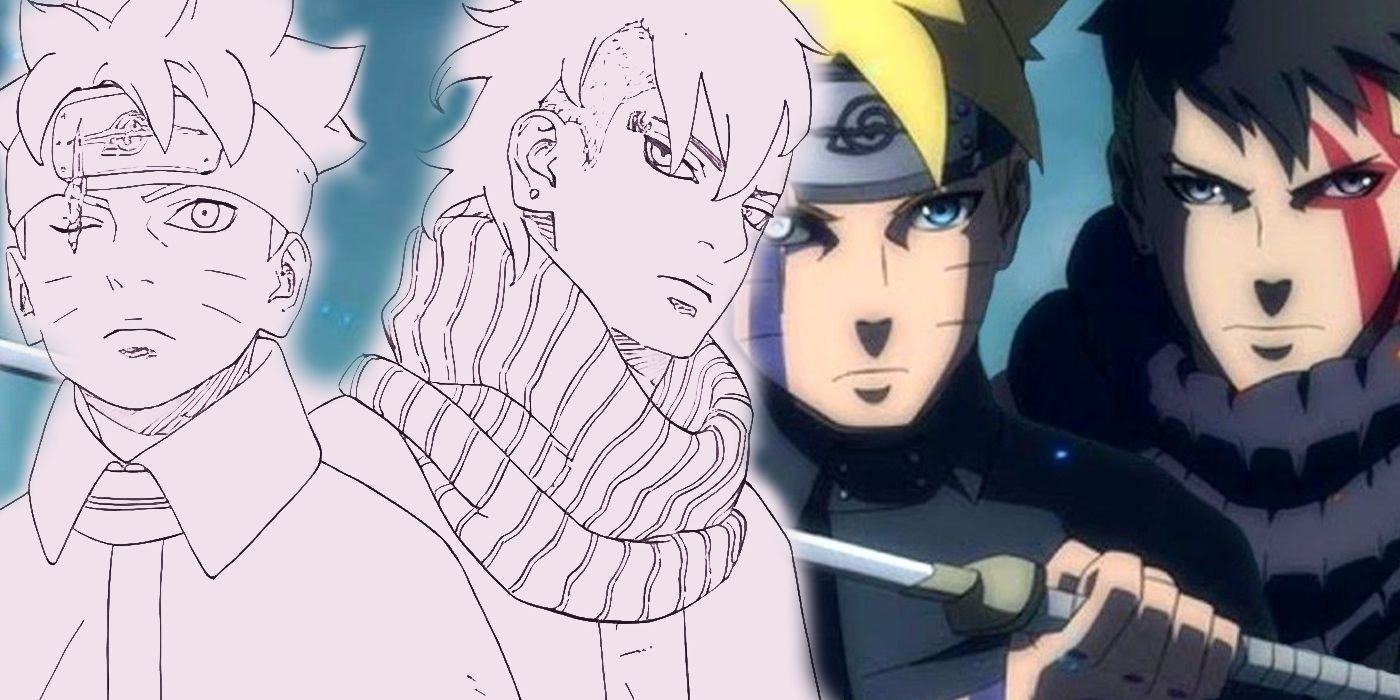 boruto and kawaki new timeskip design