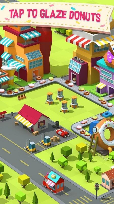 Donut Factory Tycoon game mod