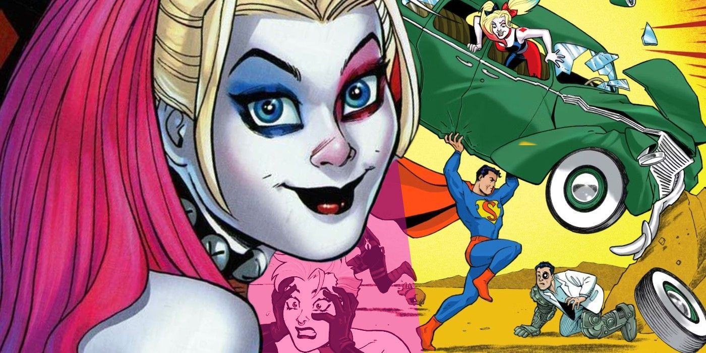 harley quinn action comics superman