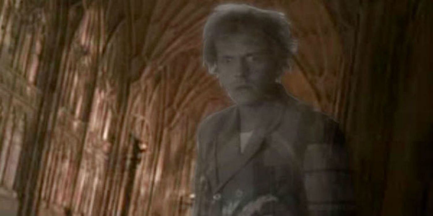 Rick Mayall plays Peeves in deleted Harry Potter scene