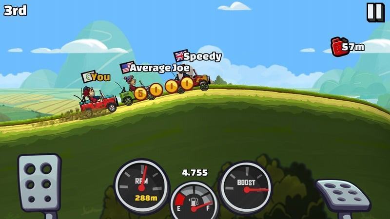 Hill Climb Racing 2 mod APK