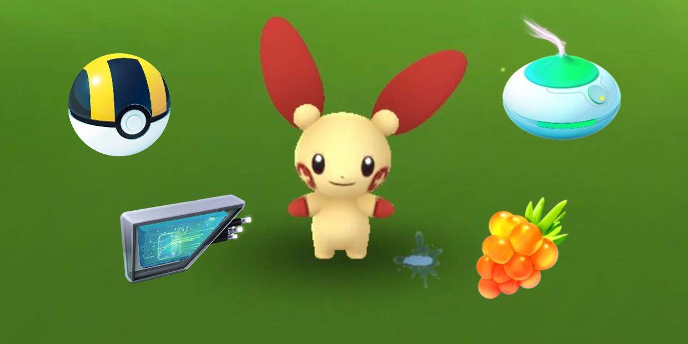 How to find and catch Shiny Plusle with catch items in Pokémon GO Shiny Plusle