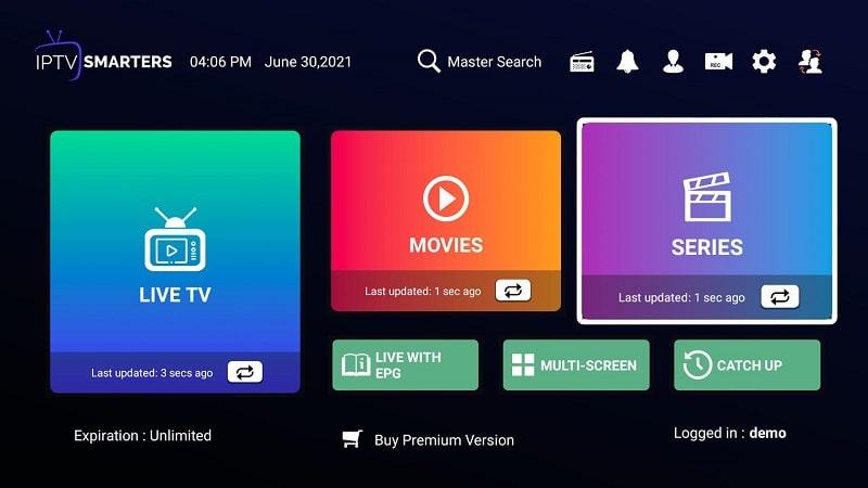 IPTV Smarters Pro module