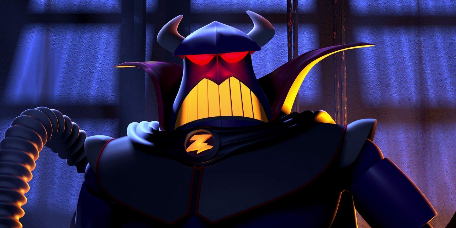 Emperor Zurg in Toy Story looks dangerous