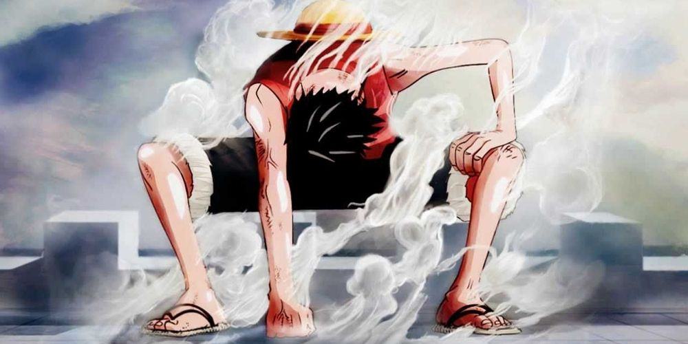 Luffy activates One Piece 2