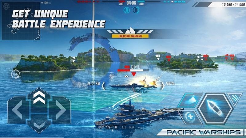 Pacific Battleship PvP Mod