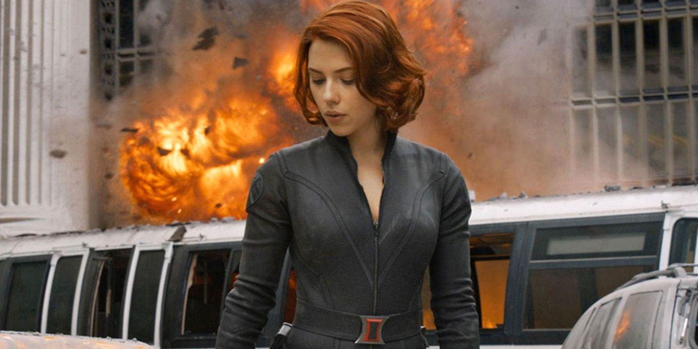 Natasha Romanoff aka Black Widow in The Avengers