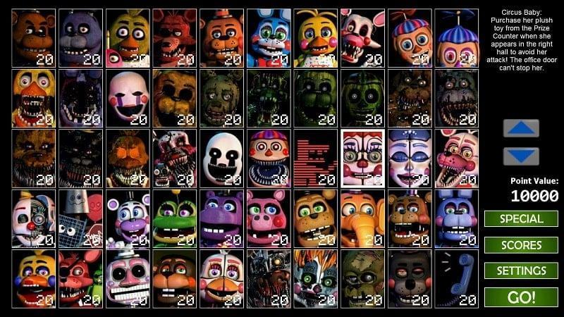 ultimate custom night mod android