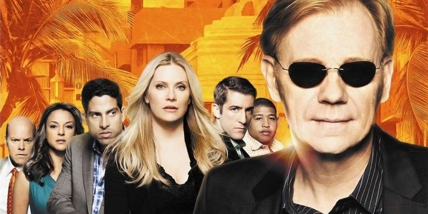 Horatio and the cast of CSI Miami in promotional images