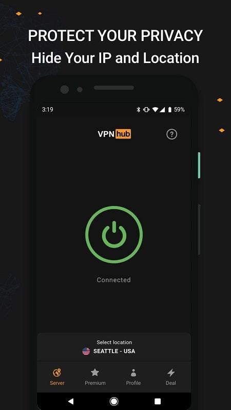 VPNhub mod apk