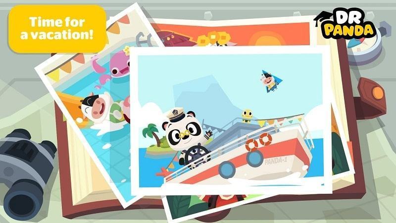 Dr. Panda Town vacation mod apk