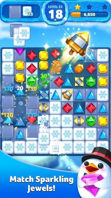 Jewel Ice Mania Match 3 Puzzle mod apk free 1