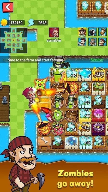 Zombie Wars.farmer mod apk free