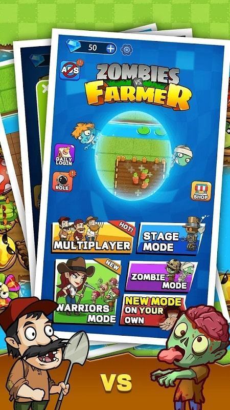 Zombie war.  farmer mod apk