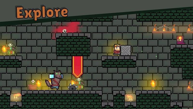 pixel cave mod apk