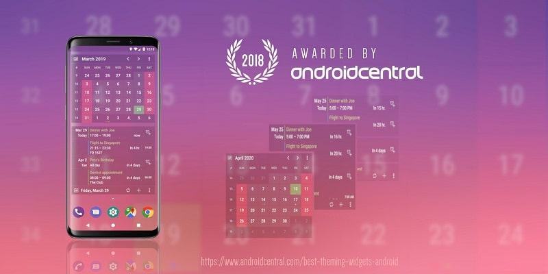 Calendar Widget: Month/Agenda MOD APK (Unlocked Pro) 6.71