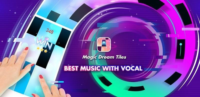 Magic Dream Tiles MOD APK (Unlimited Money/VIP Unlocked) 3.2.001