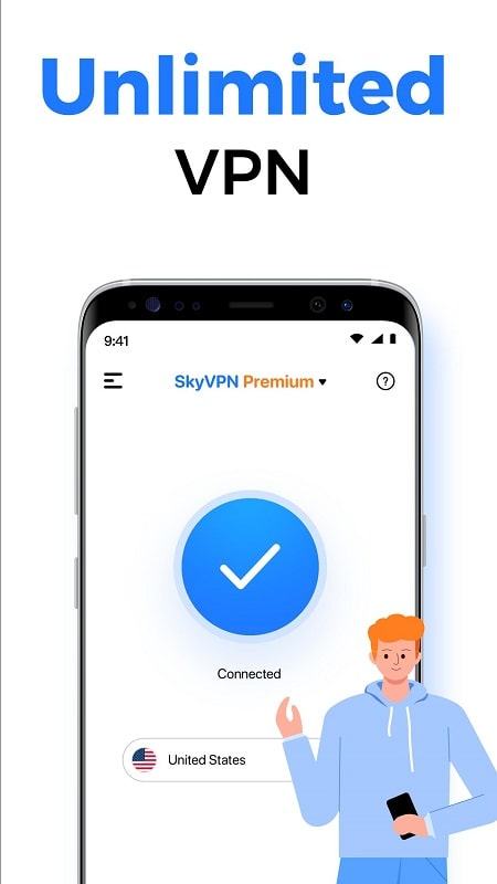 SkyVPN mod apk