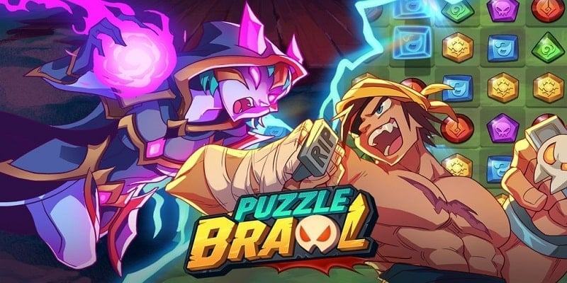 Puzzle Brawl MOD APK (Menu/Sát thương cao) 1.3.22