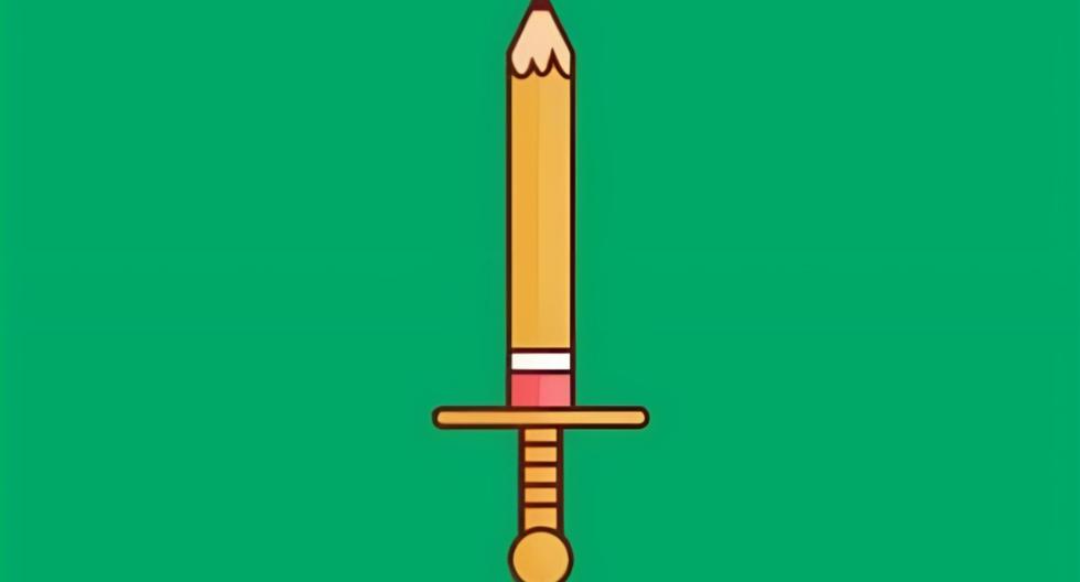 Find out what kind of person you are in a vision test depending on whether you see a sword or a pencil