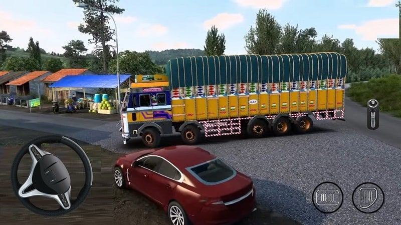 Indian truck simulation game mod