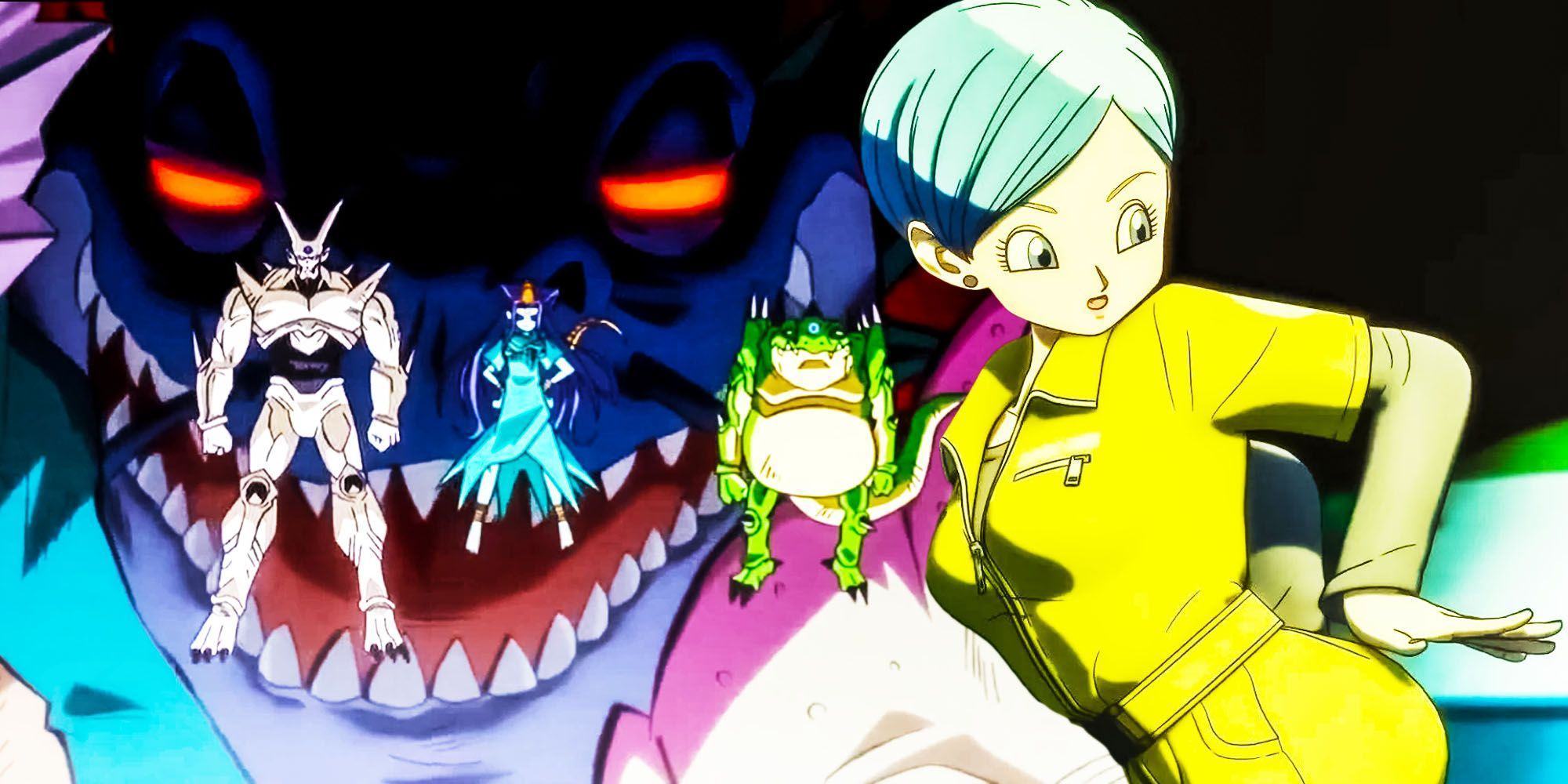 Dragon ball super super hero bulma GT shadow dragons