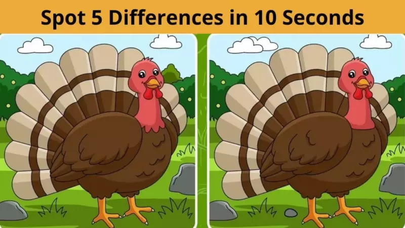 Only the most observant individuals can spot the difference between the two images in limited time.