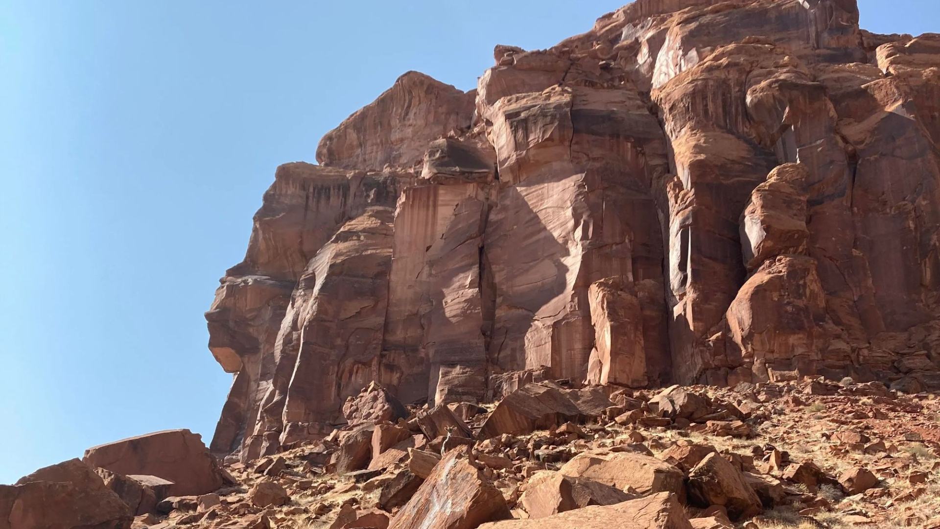 You have the eyes of a hawk if you see a mysterious goat on a rocky hill in ten seconds.