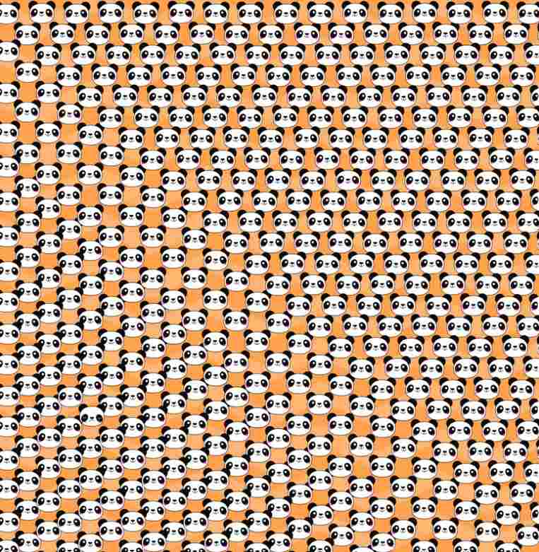 A Stunning Optical Illusion Reveals If You Have Above Average Intelligence: Can You Spot A Sad Panda In 10 Seconds?