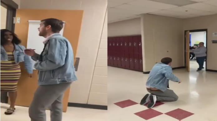 Video of Antioch High School Tennessee TN Student Pepper Sprays Teacher goes viral